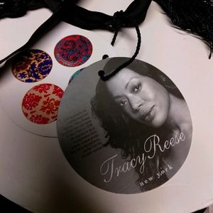 Tracy Reese Dessert Plate w/18K rim (Set of 4)